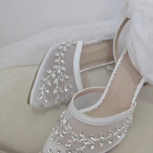 کفش عروس مدل الماس