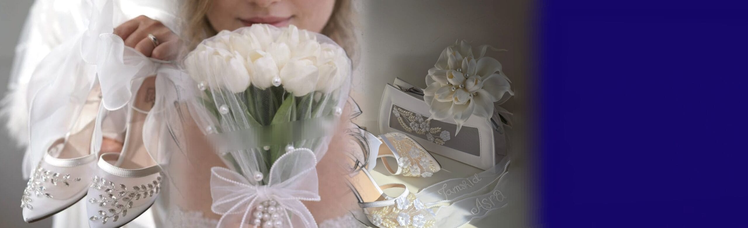 کفش عروس | دسته گل عروس